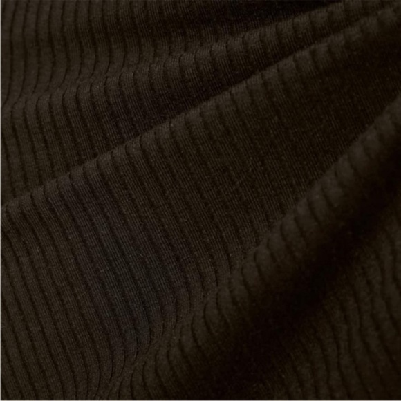 Reformation Austin Corduroy Pants Black Size 24 NEW - Picture 6 of 16